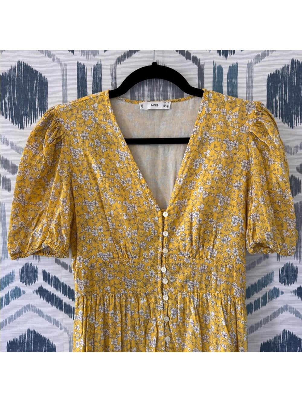 Mango Yellow Dress - Picture 3 of 4